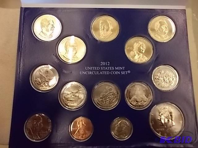 2012 US Mint Coin Set Includes Stat...