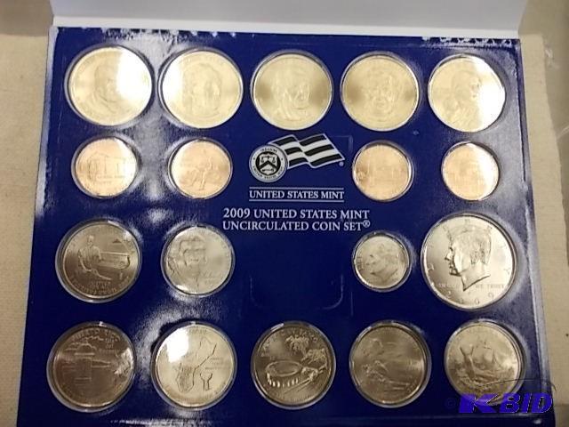 2009 US Mint Coin Set Includes Stat...