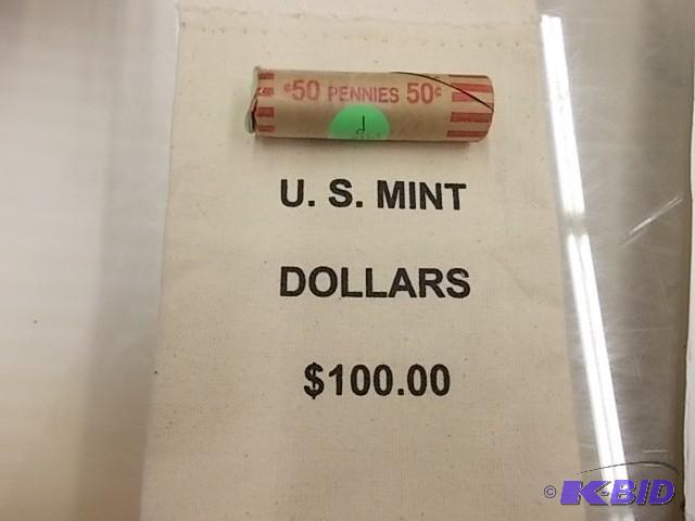 Roll Of Wheat Pennies 1910 To 1918 ...