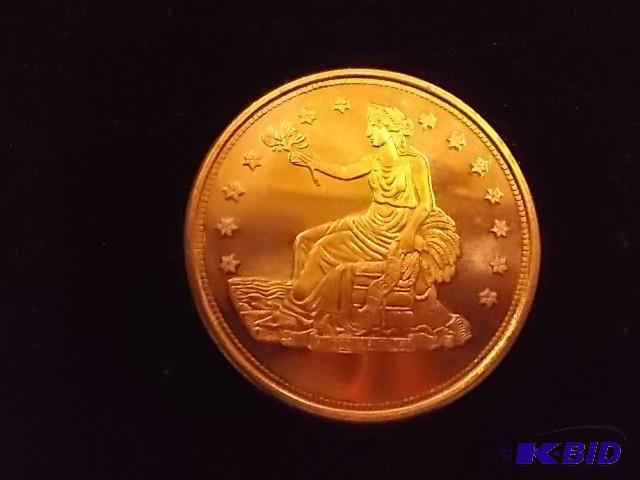 1 Oz. Copper Round Comemmorative .9...