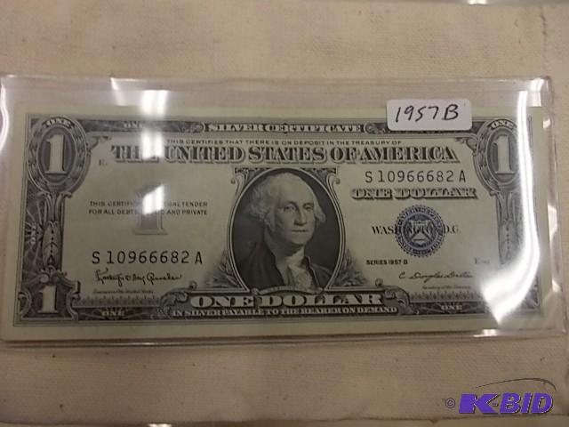 One Dollar Silver Certificate 1957 ...