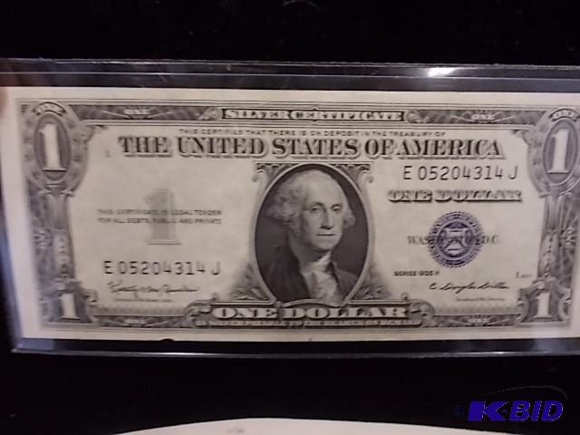 One Dollar Silver Certificate 1935 ...