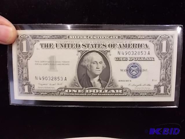 One Dollar Silver Certificate 1957 ...