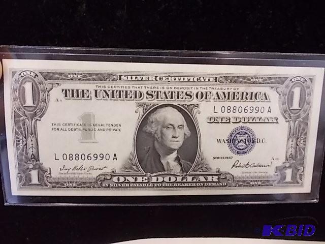 One Dollar Silver Certificate 1957 ...