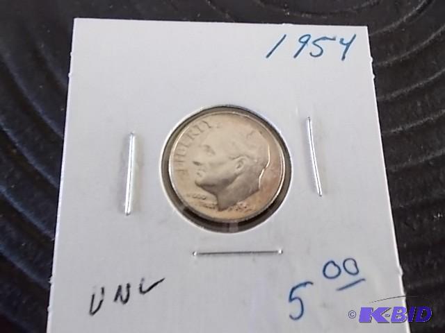 1954 Roosevelt Dime Unc Condition...