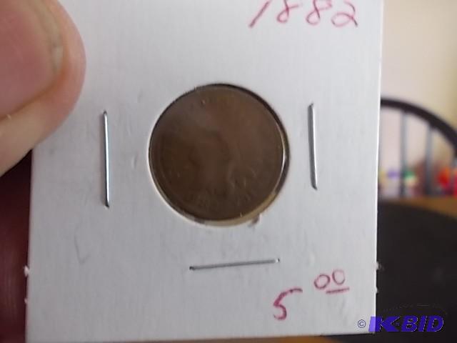 1882 Indian Head Penny VF...