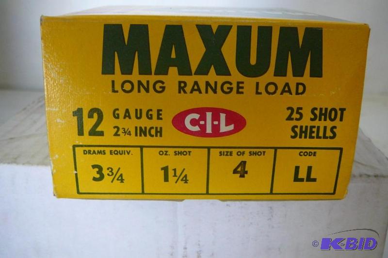 lot 11 image: Maxum Long Range Load C-I-L 12GA&nb...