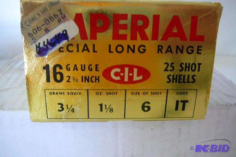 lot 13 image: Imperial Special Long Range 16GA 2-...