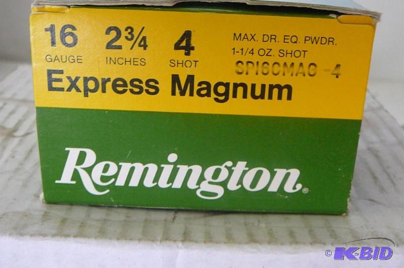 lot 17 image: Remington Express Magnum 16GA 2-24...