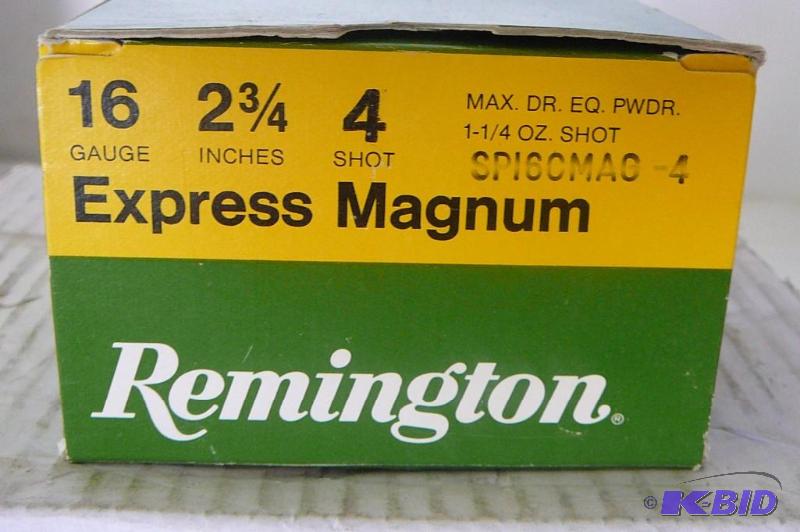 lot 18 image: Remington Express Magnum 16GA 2-24...