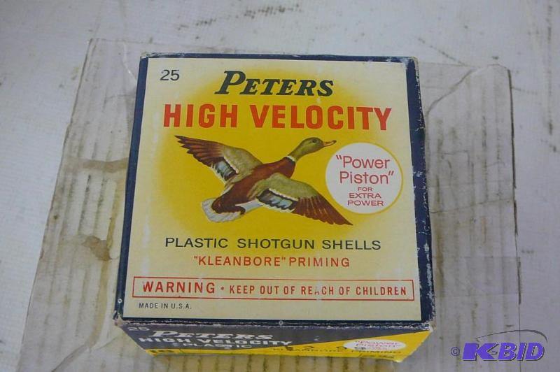 lot 19 image: Peters High Velocity Plastic Shotgu...