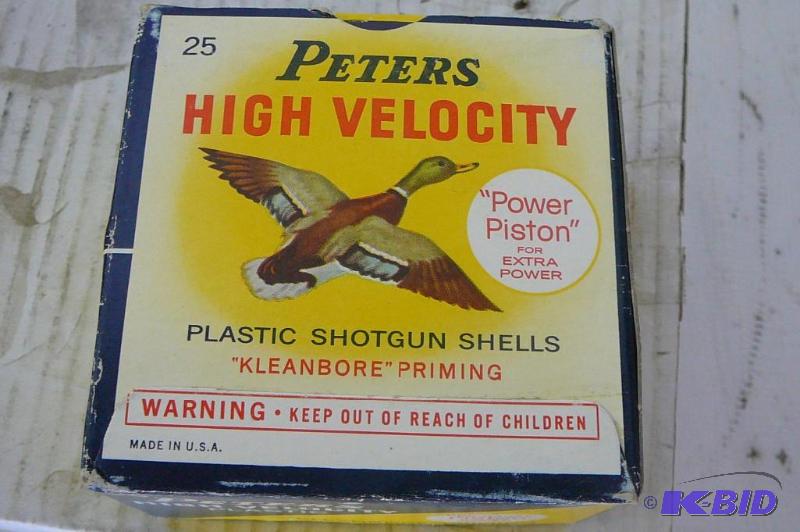 lot 20 image: Peters High Velocity Plastic Shotgu...