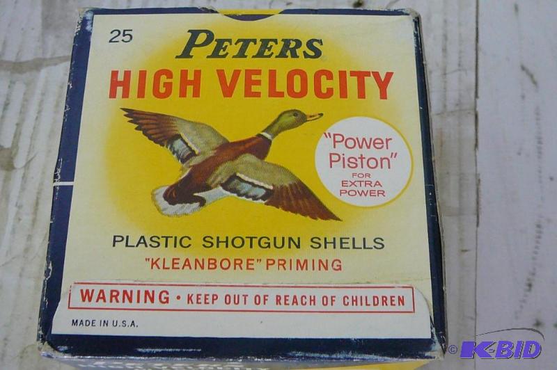 lot 21 image: Peters High Velocity Plastic Shotgu...