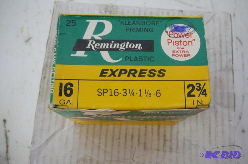 lot 22 image: Remington 16GA SP16-3-14-1-18-6&n...