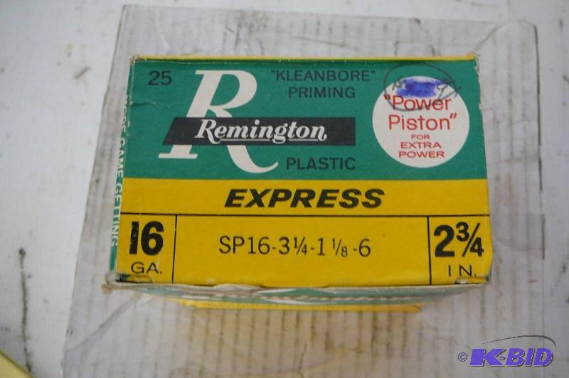 lot 24 image: Remington 16GA SP16-3-14-1-18-6&n...