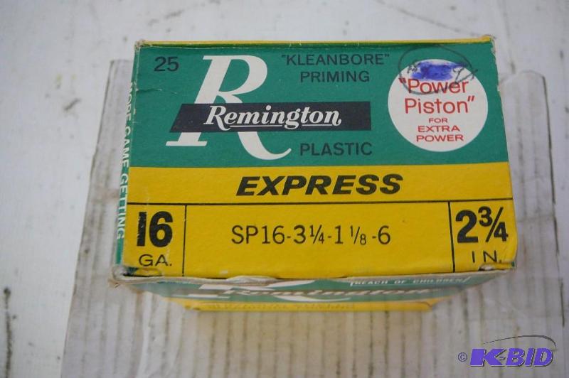 lot 25 image: Remington 16GA SP16-3-14-1-18-6&n...
