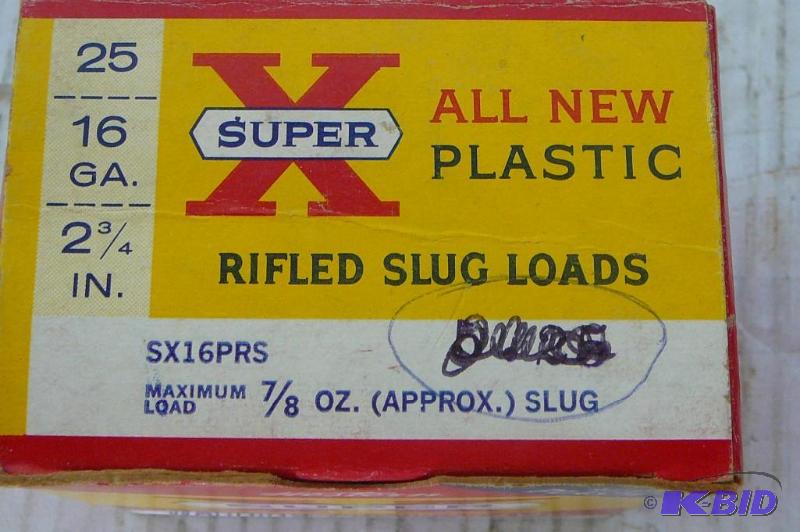 lot 29 image: Western Super X rifled slug loads p...