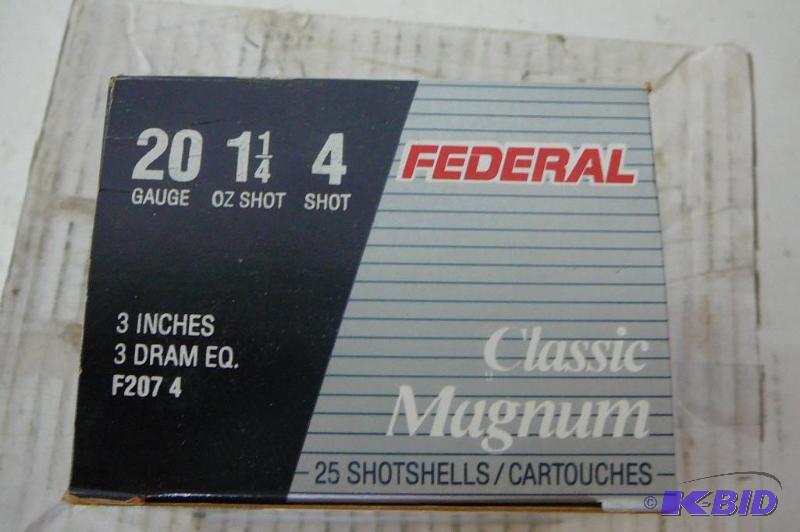 lot 35 image: Federal Classic Magnum 3inch&nbsp2...