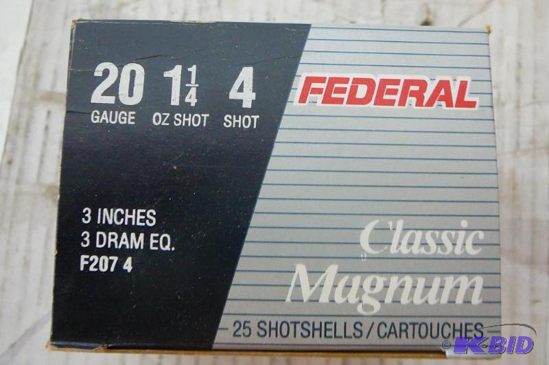 lot 36 image: Federal Classic Magnum 3inch&nbsp2...