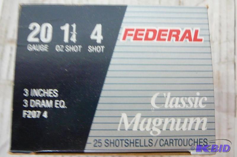 lot 37 image: Federal Classic Magnum 3inch&nbsp2...