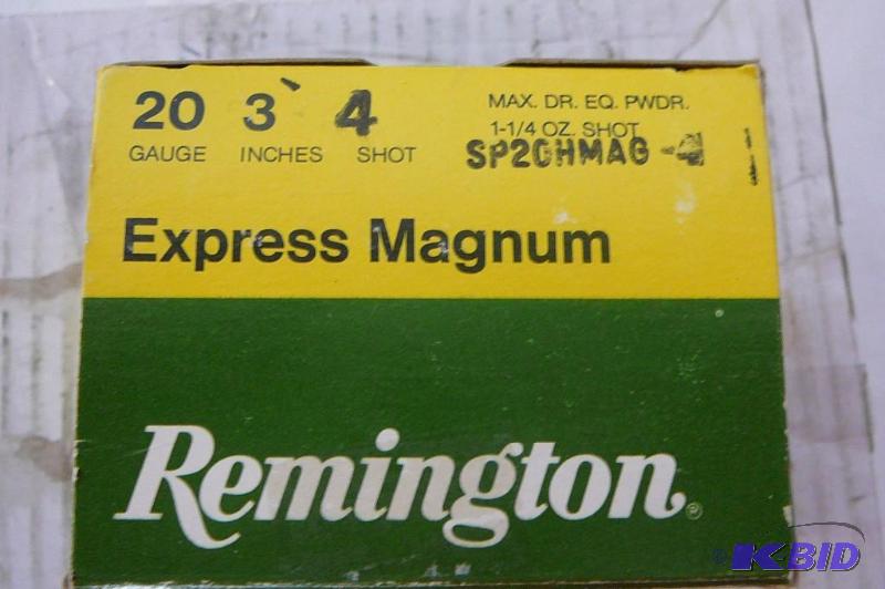 lot 43 image: Remington express magnum 20GA 3inch...
