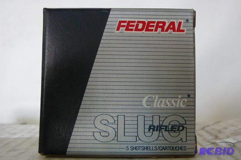 lot 60 image: Federal classic rifled slug.410GA 1...