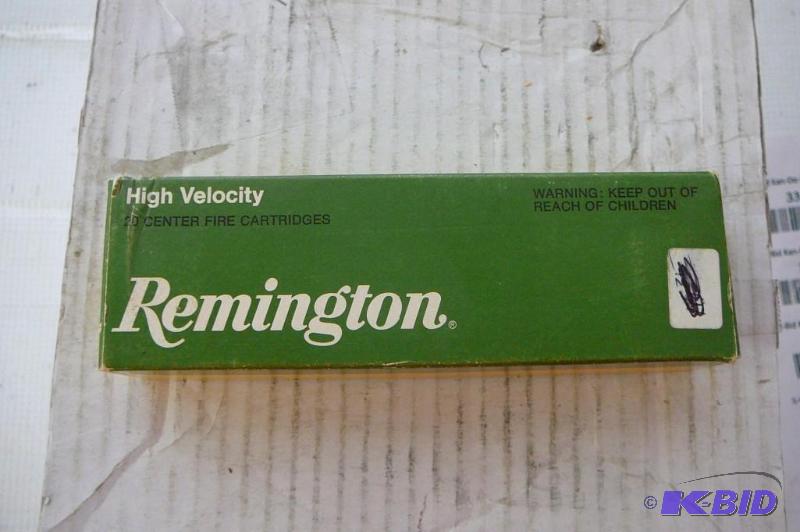 lot 61 image: Remington High Velocity 44Rem. Meg....