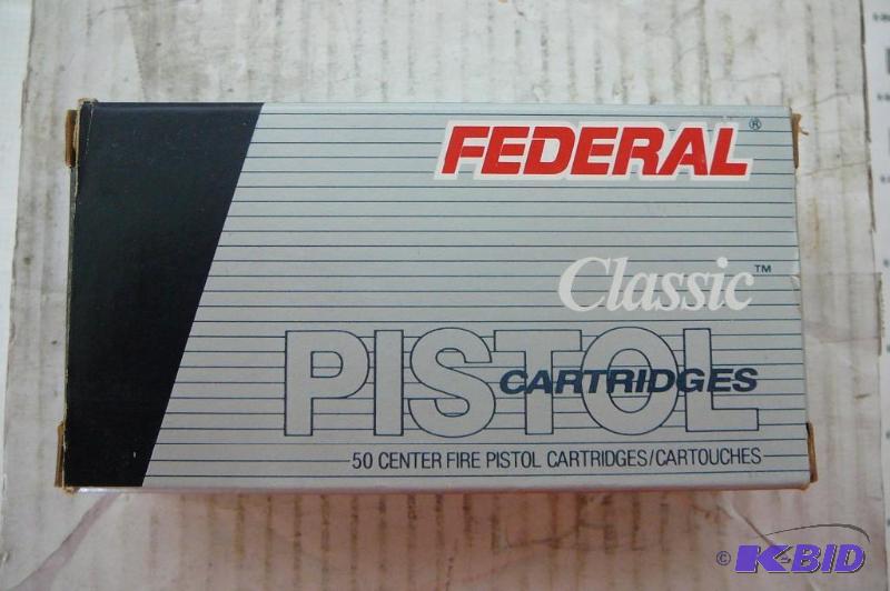 lot 68 image: Federal 357 Mag 158grain Hi-Shok Ja...