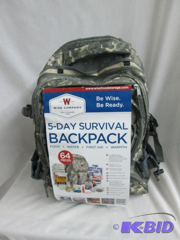 lot 10 image: 5-Day Emergency Survival Pack