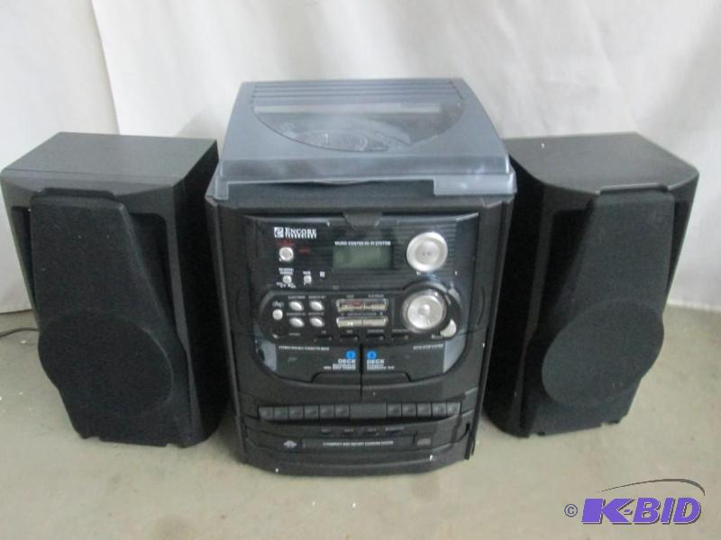lot 13 image: Encore Technology 5 in 1 Sound System wHeadphones
