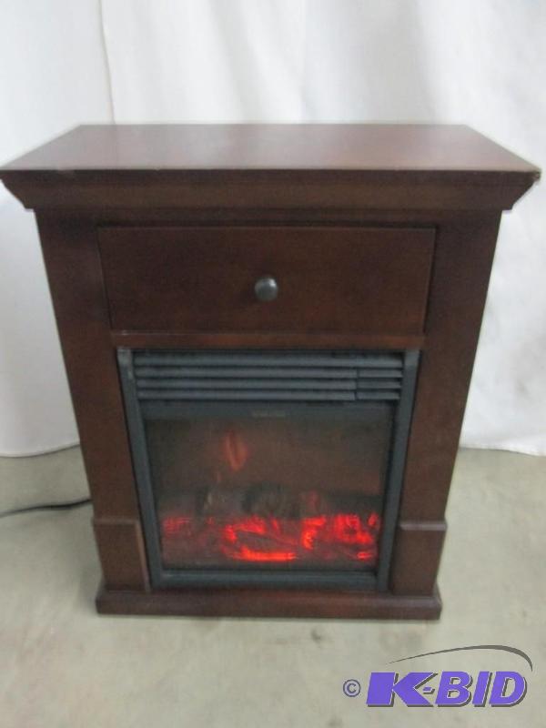 lot 43 image: Easton 1500 Watt Electric Fireplace