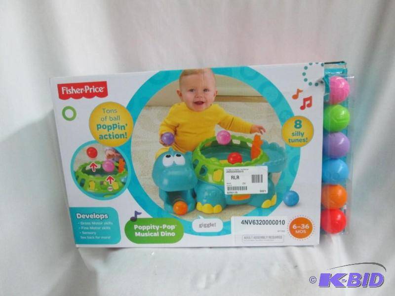 lot 51 image: Fisher Price Poppity-Pop Musical Dino