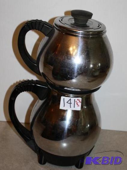 lot 141 image: Vintage Automatic Coffee Maker