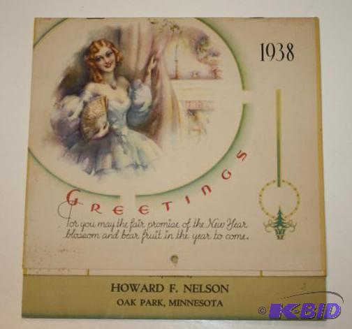 lot 151 image: 1938 Calendar Featuring De Laval