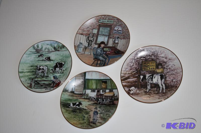 lot 157 image: Limited Edition Plates for Alfa Laval Agri