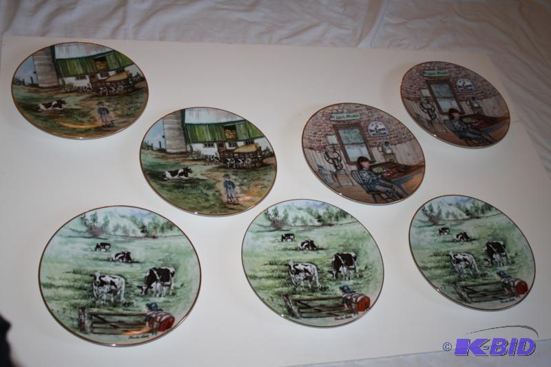 lot 158 image: Alfa Laval Limited Edition Collector Plates Pastural Scenes