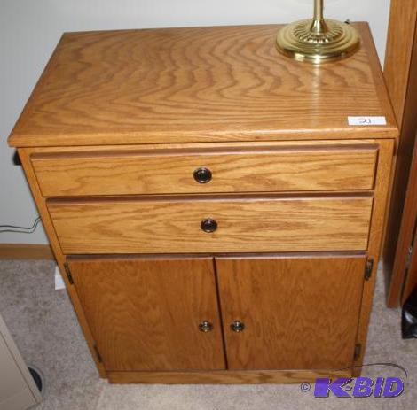 lot 170 image: Handcrafted Storage Cabinet