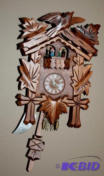 lot 177 image: Austrian Black Forest Cuckoo Clock