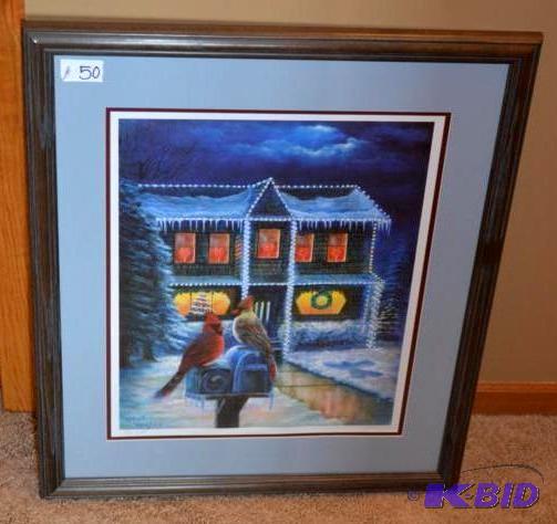 lot 178 image: Numbered Print by Stephen Voight