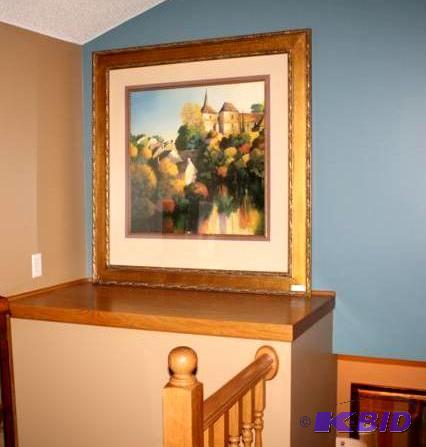 lot 202 image: Large beautifully framed showpiece ...