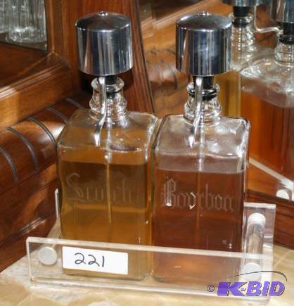 lot 221 image: Vintage Decanter Barware