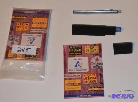 lot 245 image: DeLaval Catalog and pen