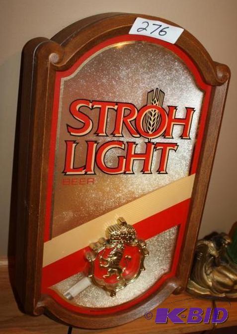 lot 276 image: Vintage Strohs Light