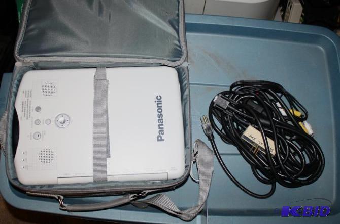 lot 278 image: Panasonic Projector