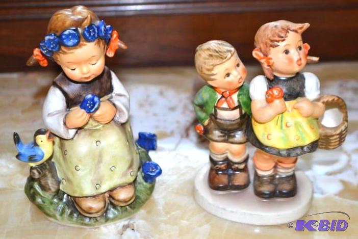 lot 28 image: Goebel Hummel German Figurines