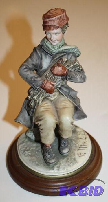lot 282 image: Capodimonte Armani Porcelain Figurine
