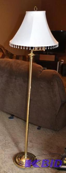 lot 301 image: Floor Lamp & Kerosene
