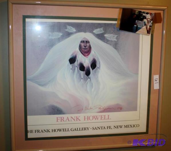 lot 61 image: Frank Howell Signed