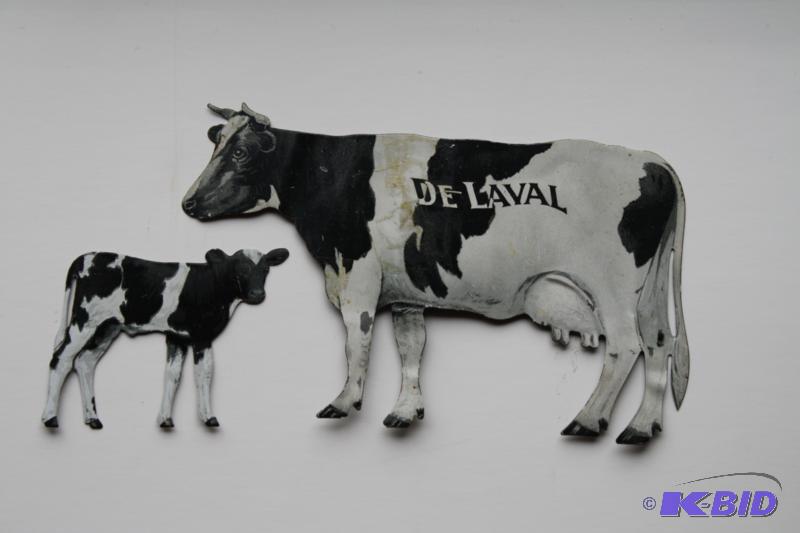 lot 99 image: De Laval Advertising Tin