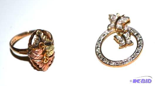 lot 9D image: Ring and Pendant